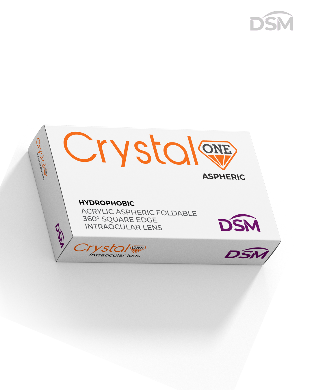 Crystal ONE – Lente intraocular Monofocal Asférico Hidrofóbico (DSM)