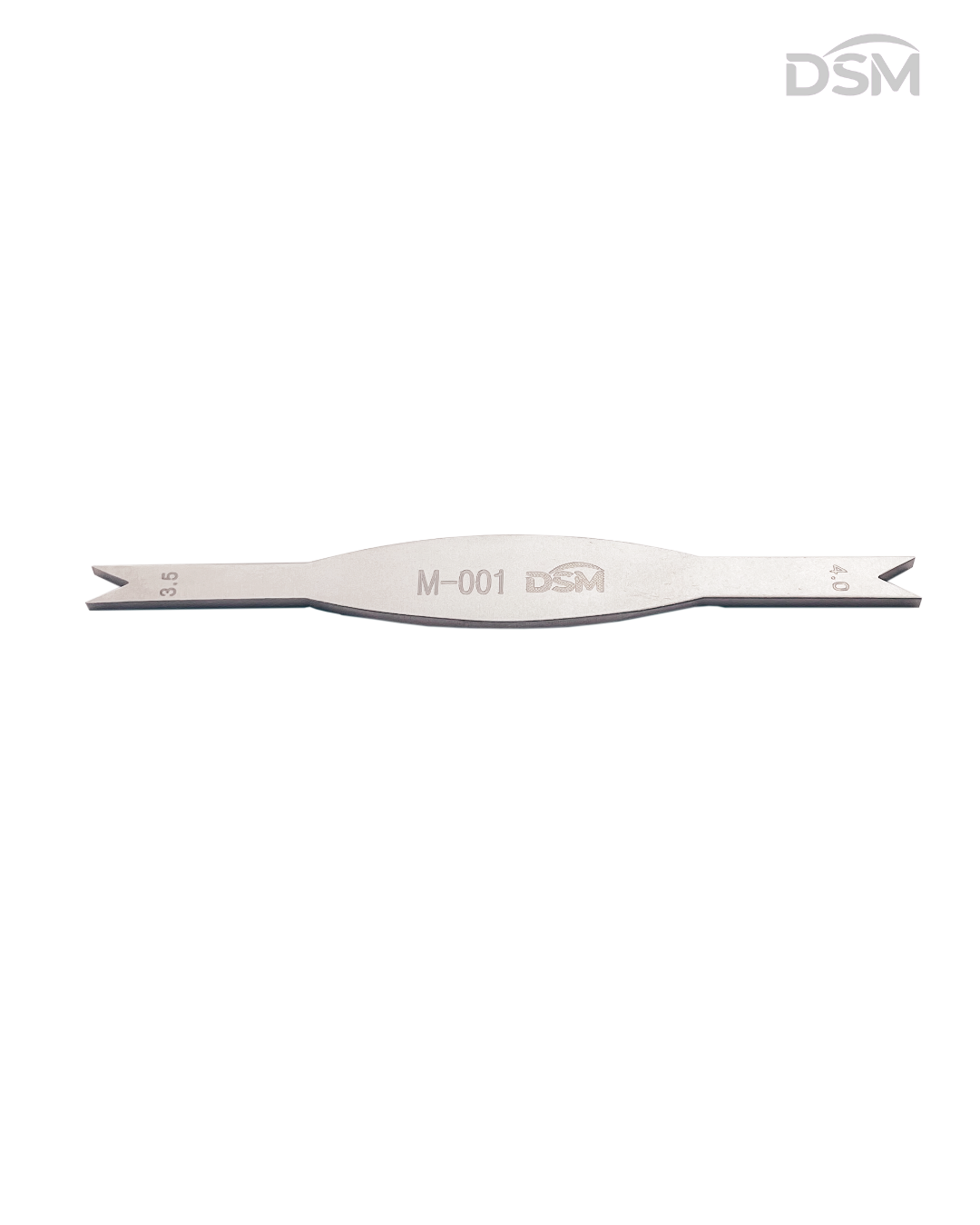 M-001 3.5mm/4.0mm Fixed Caliper Braunstein Caliper Fijo Braunstein Box of 5-Caja de 5