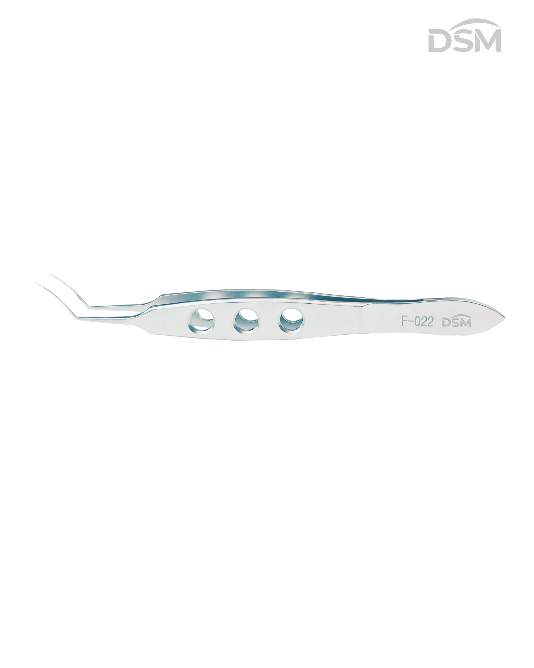 F-022 105mm|1.8mm MICS Capsulorhexis Forceps Pinza Capsulorrexis MICS Box of 4-Caja de 4