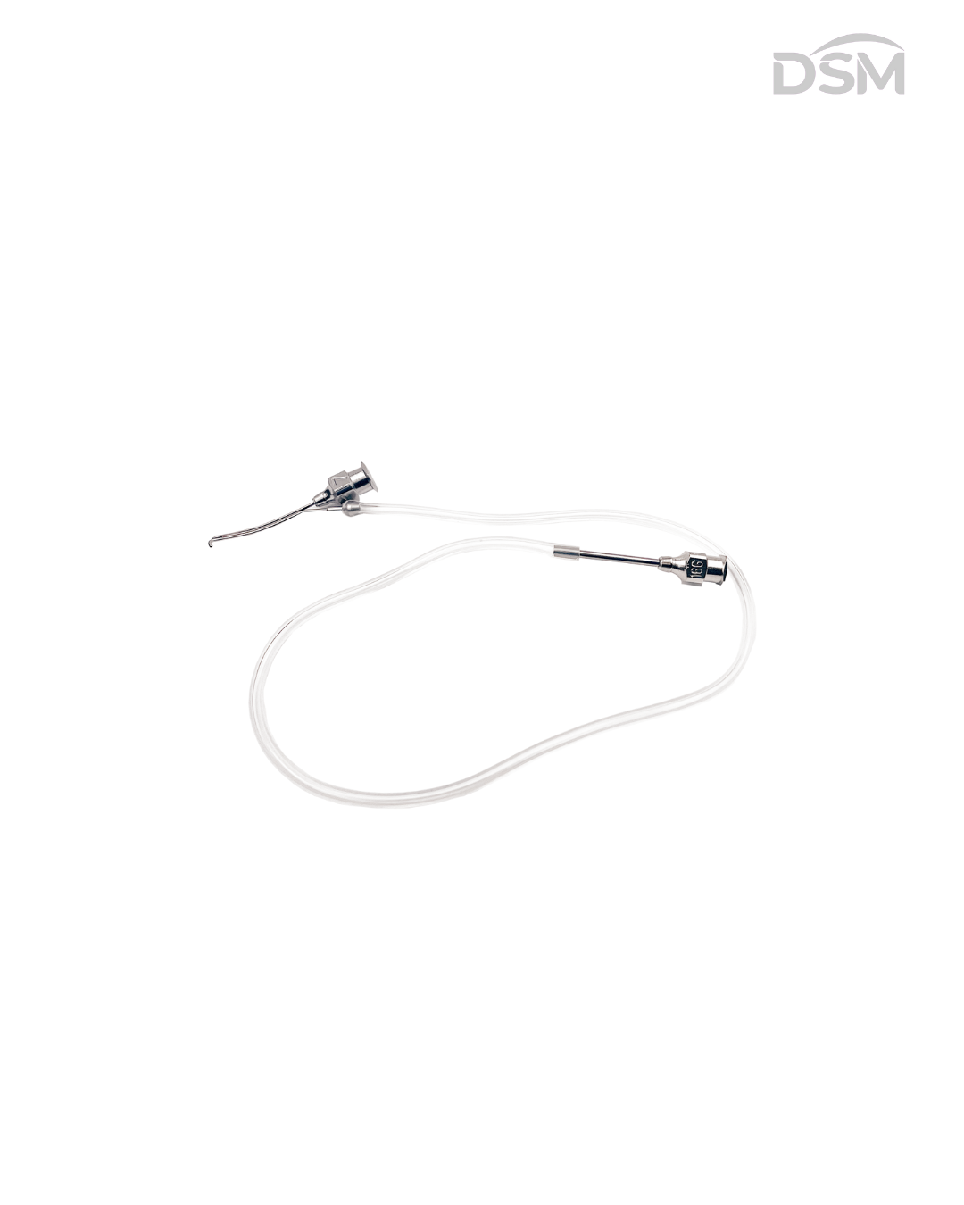 C-023 22G Irrigation–Aspiration Cannula Cánula de Irrigación–Aspiración Box of 4-Caja de 4
