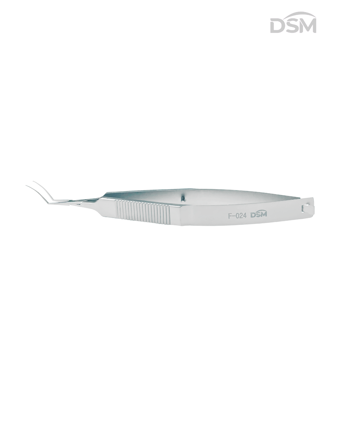 F-024 120mm|1.8mm MICS Capsulorhexis Forceps Pinza Capsulorrexis MICS Box of 4-Caja de 4