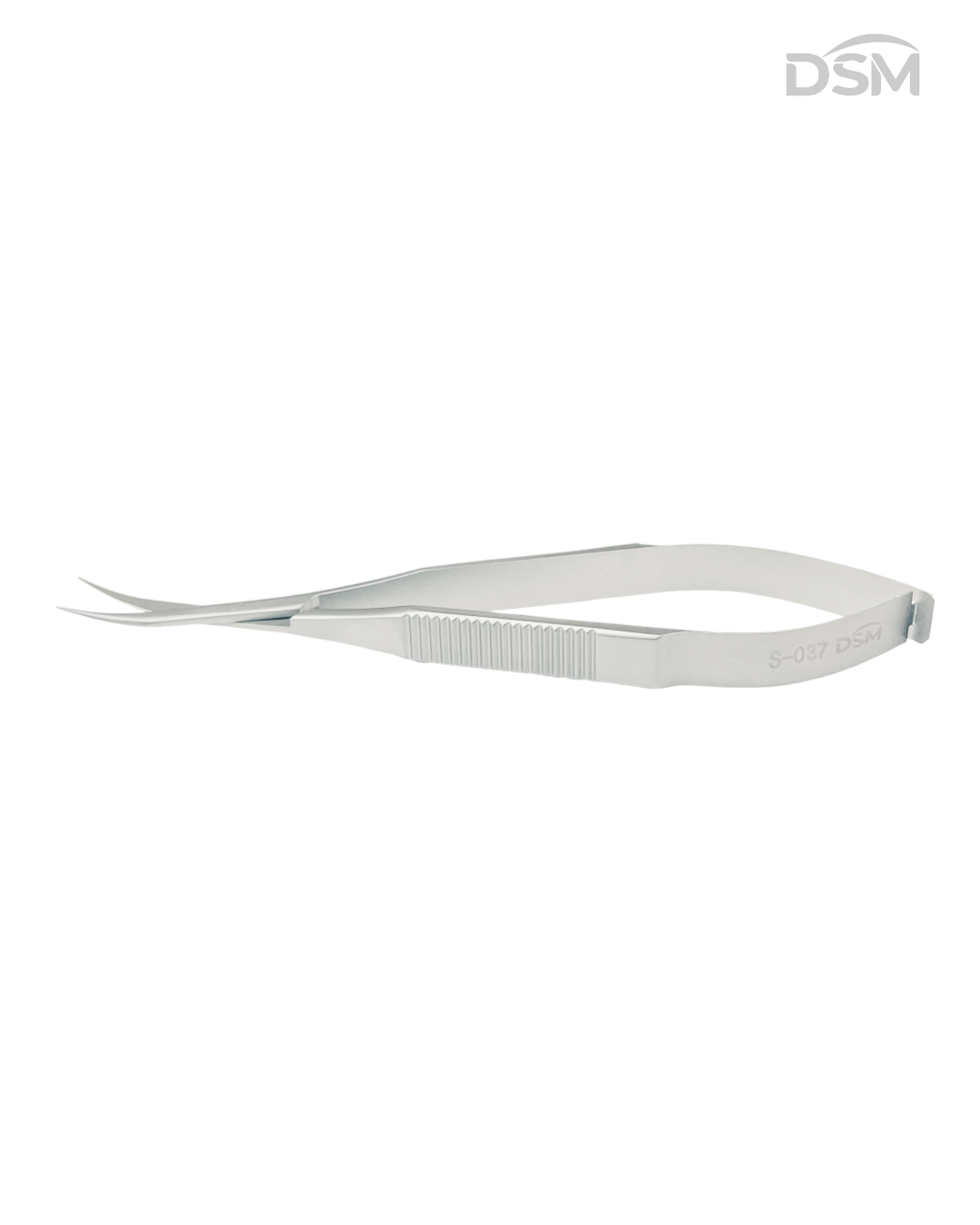 S-037 100mm Curved Westcott Scissors for Sutures, Sharp Tips Tijeras Westcott para Suturas Curvas Punta Afilada Box of 2-Caja de 2