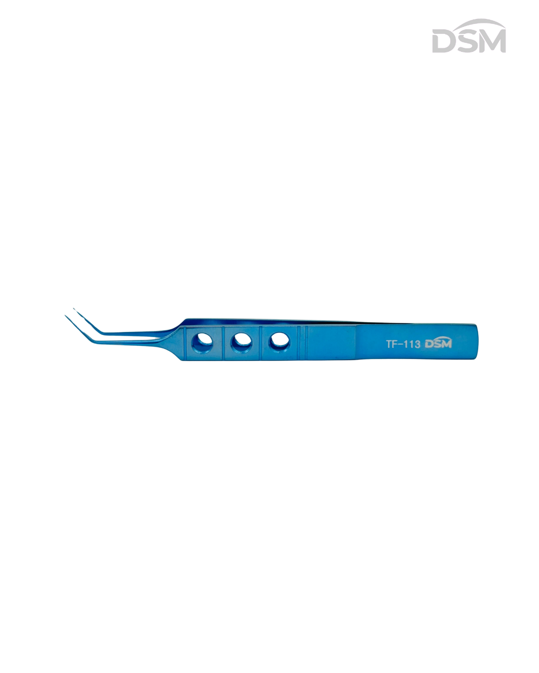 TF-113 0.12mm| 105mm Kelman-Mcpherson Toothed Forceps Pinzas dentadas Kelman-Mcpherson