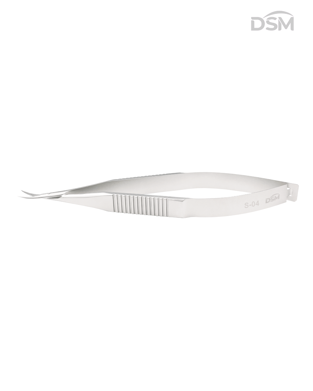 S-004 105mm Conjunctival Scissors Tijeras de Conjuntiva Box of 2-Caja de 2