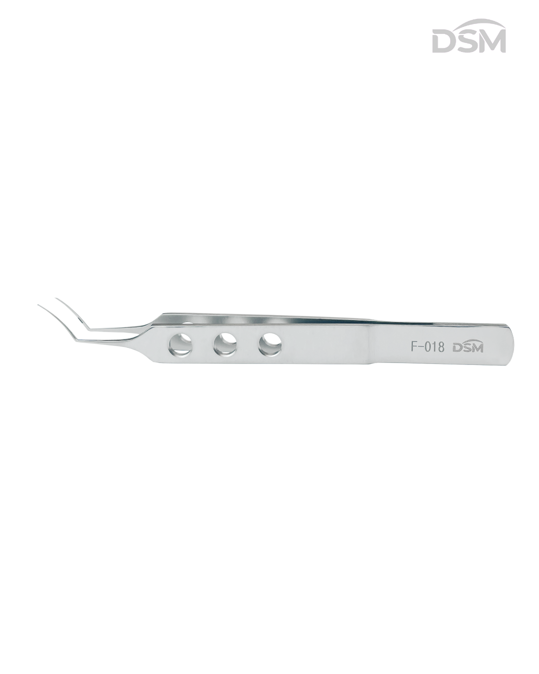 F-018 105mm|1.8mm MICS Capsulorhexis Forceps Pinza Capsulorrexis MICS Box of 4-Caja de 4