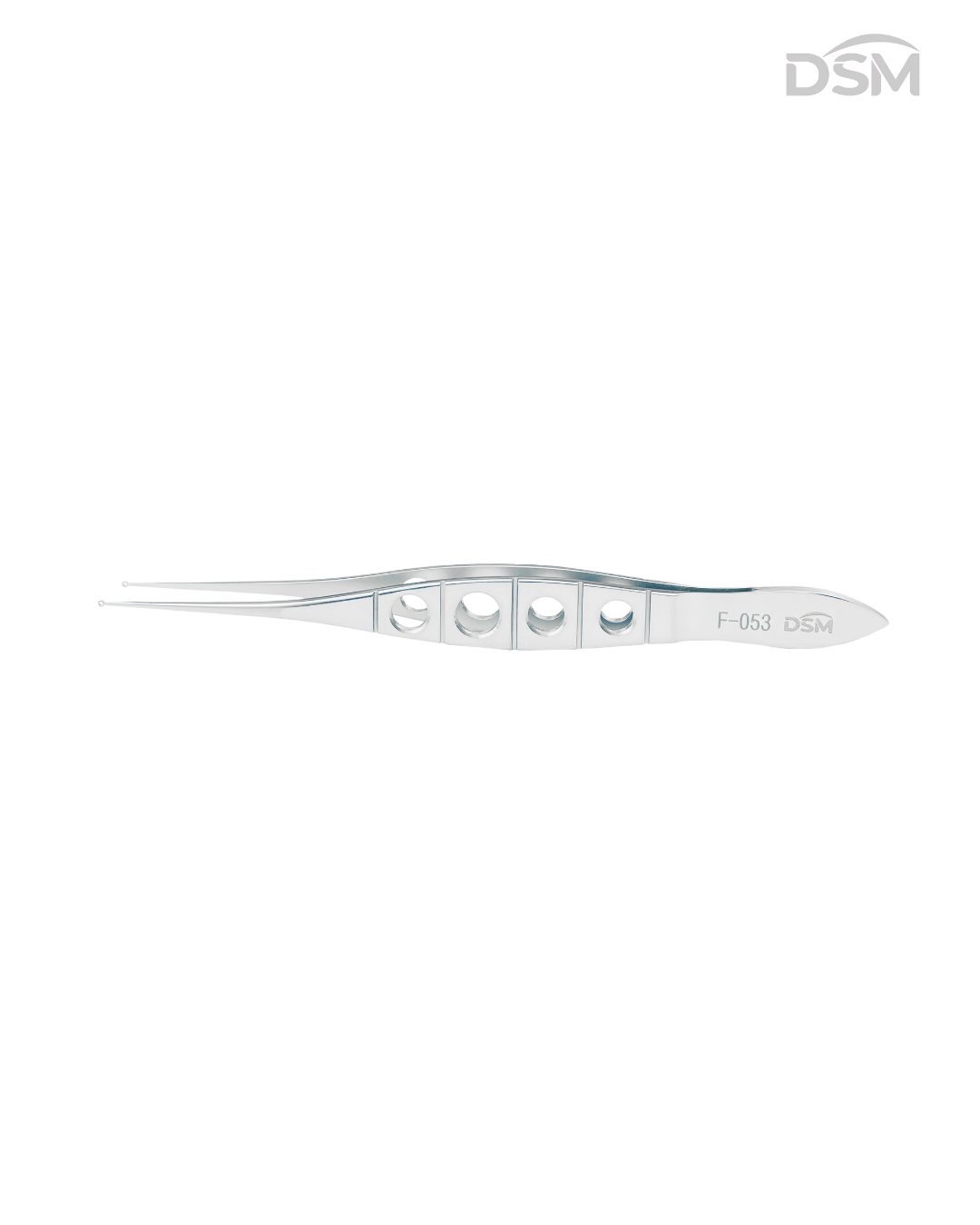 F-053 109mm Conjunctiva Forceps Pinza para Conjuntiva Box of 4-Caja de 4