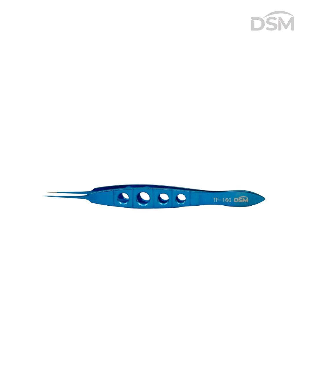 TF-160 0.12mm | 108mm Castroviejo Suturing Forceps Pinza de sutura Castroviejo
