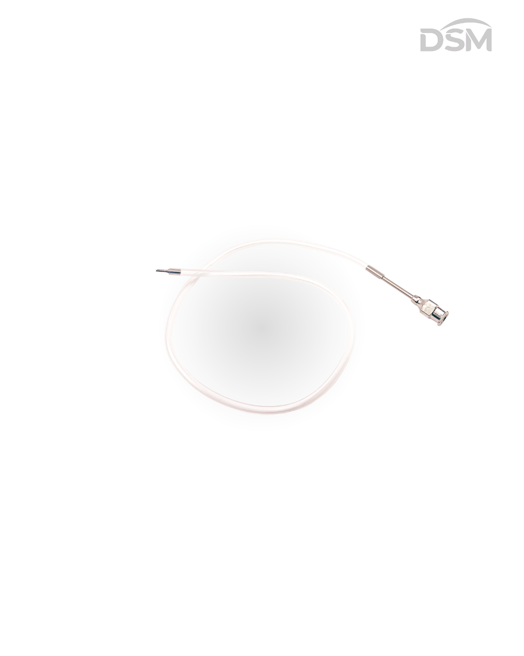 C-024 18G|30mm Lewicky Anterior Chamber Maintainer Silicone Tube Mantenedor de Cámara Anterior Lewicky Tubo de Silicona Box of 4-Caja de 4