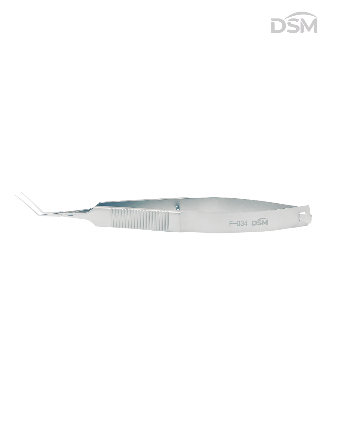 F-034 105mm|1.8mm MICS Capsulorhexis Forceps Pinza Capsulorrexis MICS Box of 4-Caja de 4