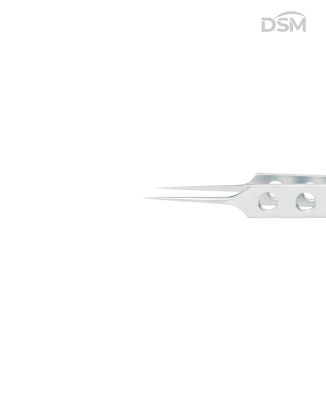 F-037 105mm Tying Forceps Pinza de Atar Box of 4-Caja de 4