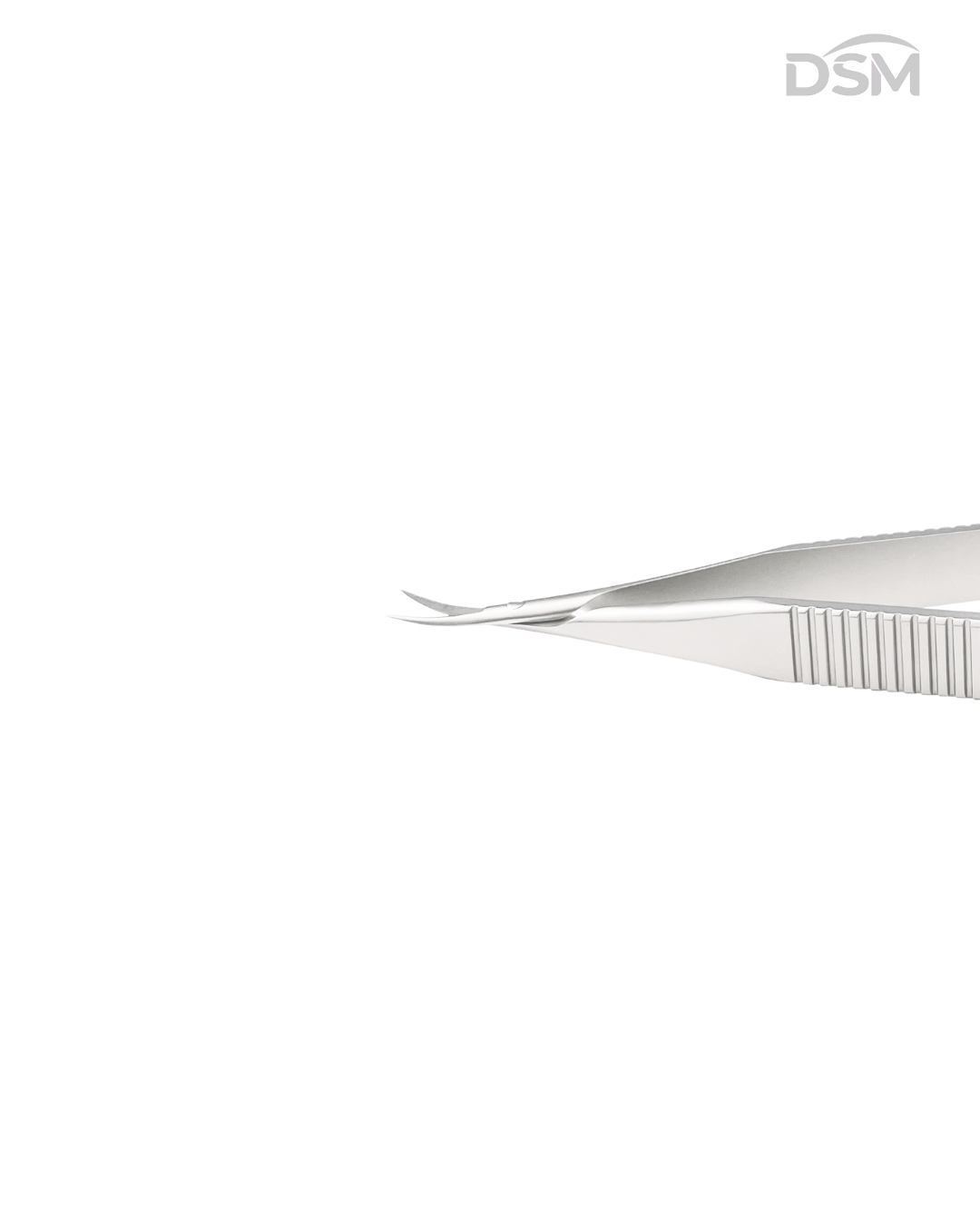S-004 105mm Conjunctival Scissors Tijeras de Conjuntiva Box of 2-Caja de 2