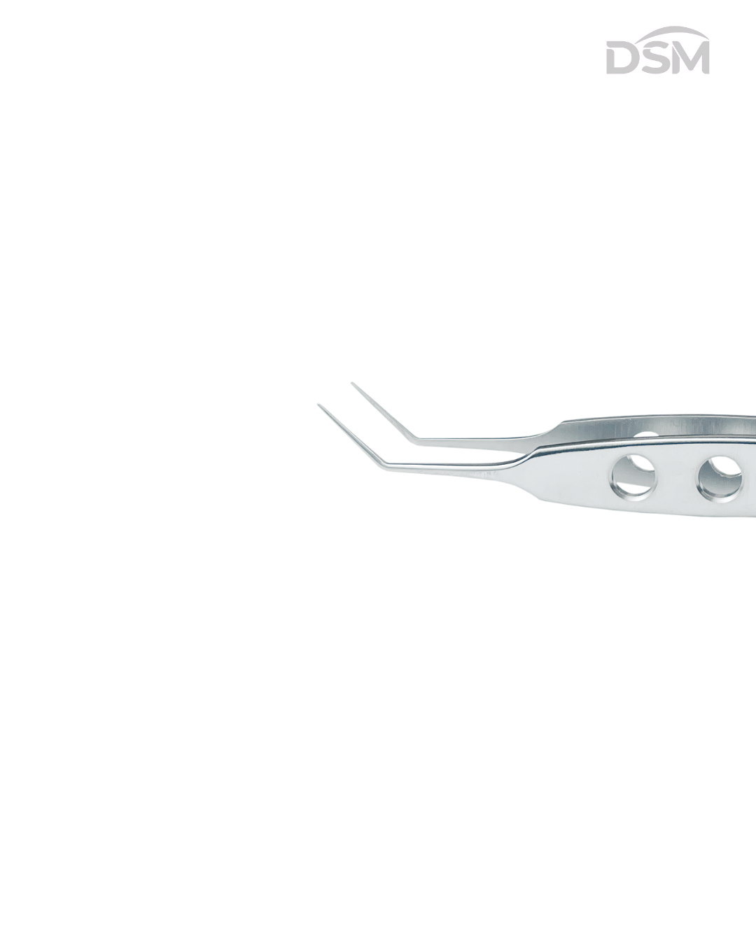 F-048 105mm McPherson Lens Forceps Pinza para Lentes McPherson Box of 4-Caja de 4