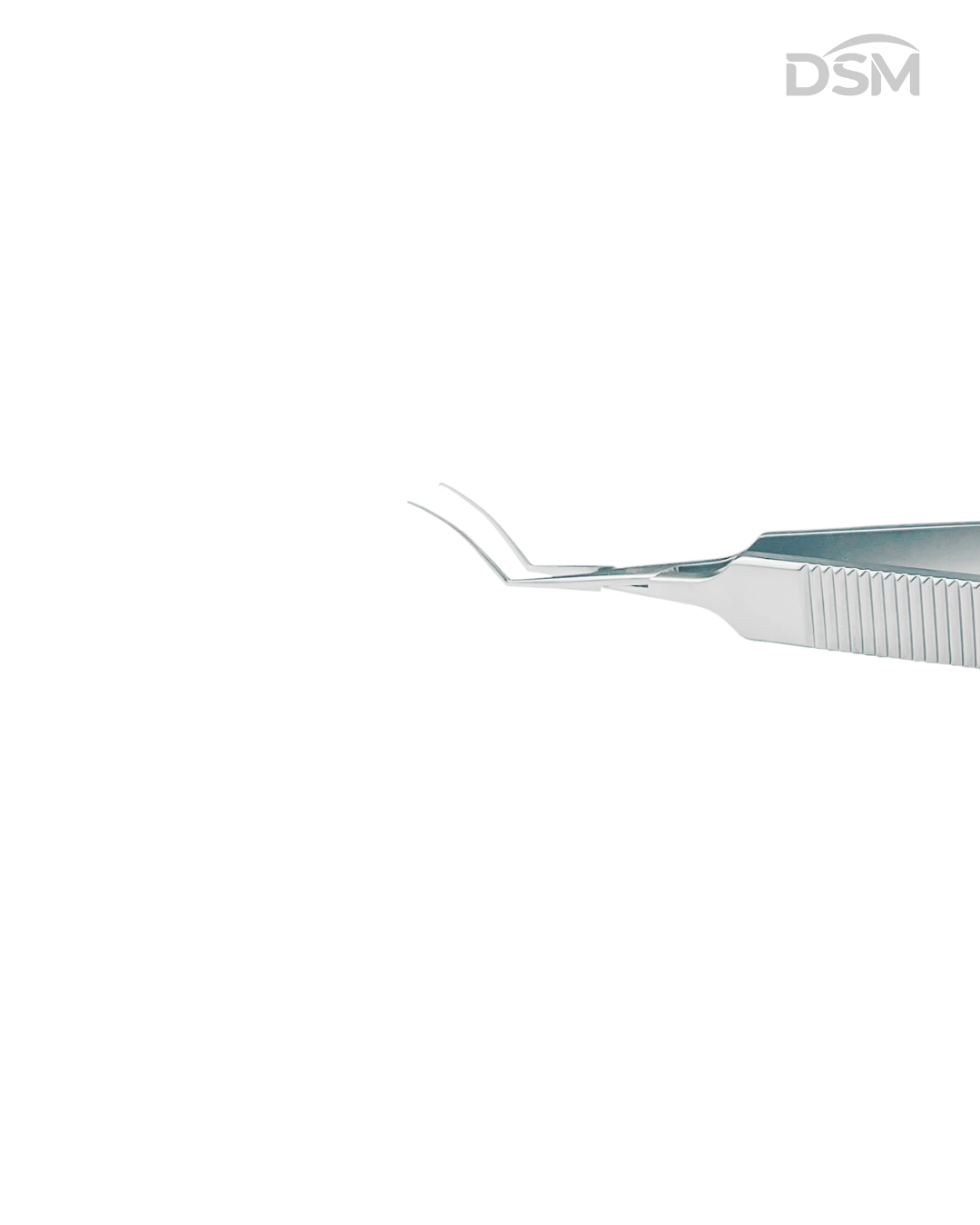 F-024 120mm|1.8mm MICS Capsulorhexis Forceps Pinza Capsulorrexis MICS Box of 4-Caja de 4