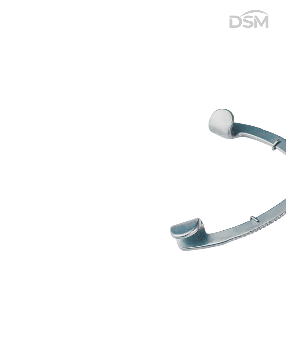 E-023 4mm Sprung Speculum Neonate Blefaróstato de Sprung Neonatal Box of 5-Caja de 5