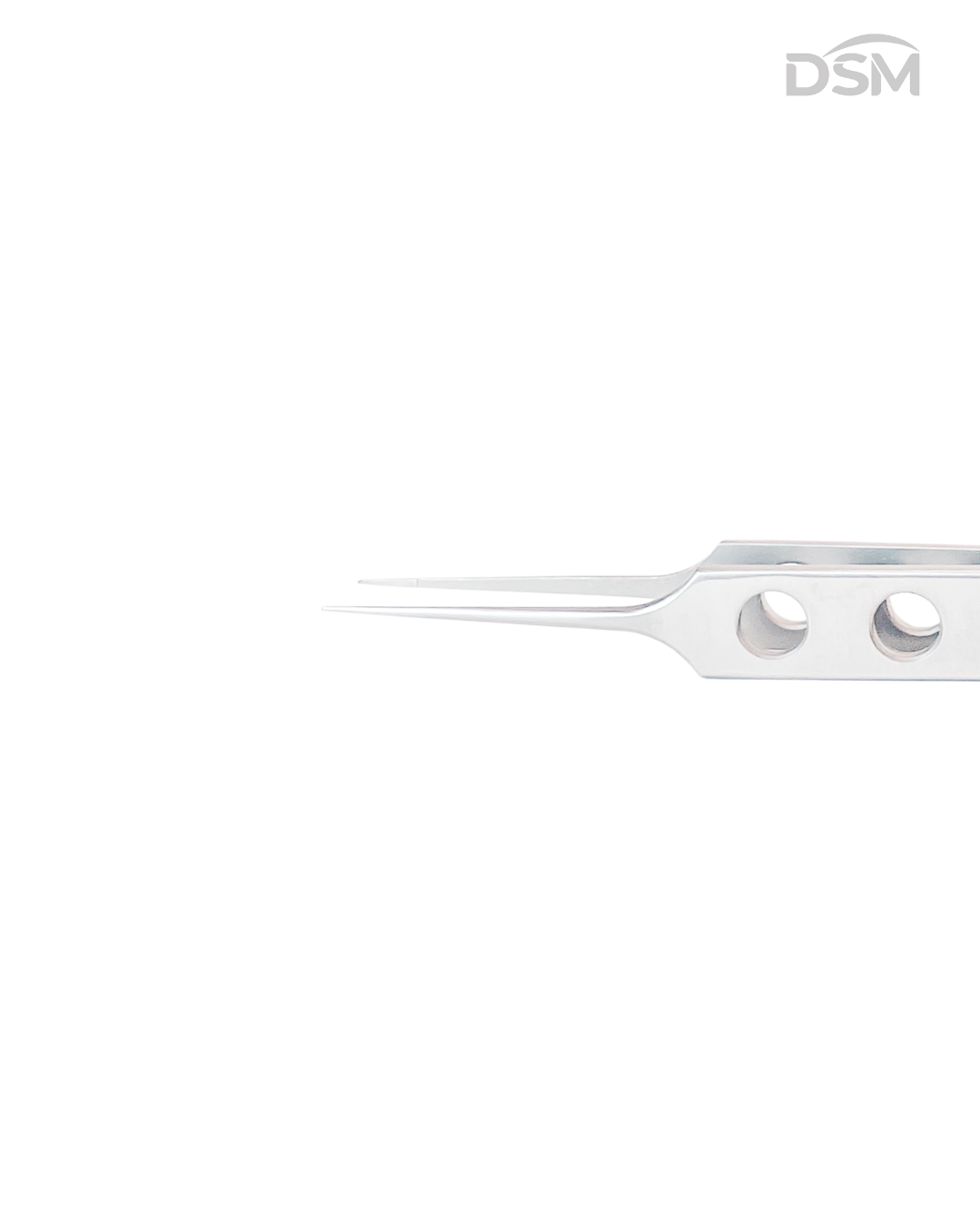 F-011 105mm|0.25mm Hoskins Notched Forceps Pinza Hoskins con Muescas Box of 4-Caja de 4