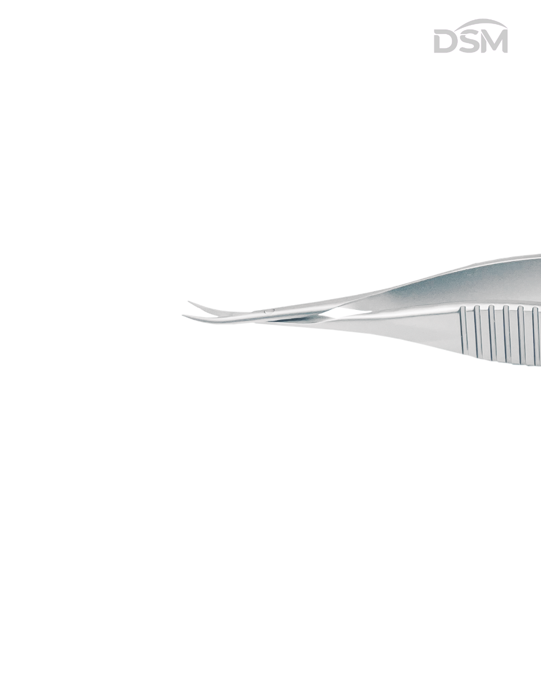 S-018 81mm Curved Vannas Scissors Tijeras de Vannas Curvas Box of 2-Caja de 2