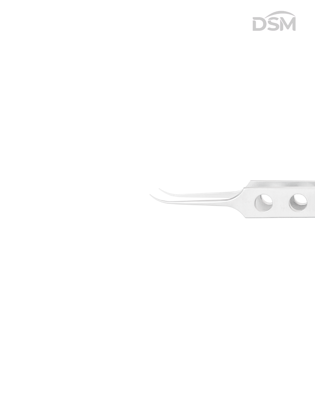 F-040 105mm Tying Forceps Pinza de Atar Box of 4-Caja de 4