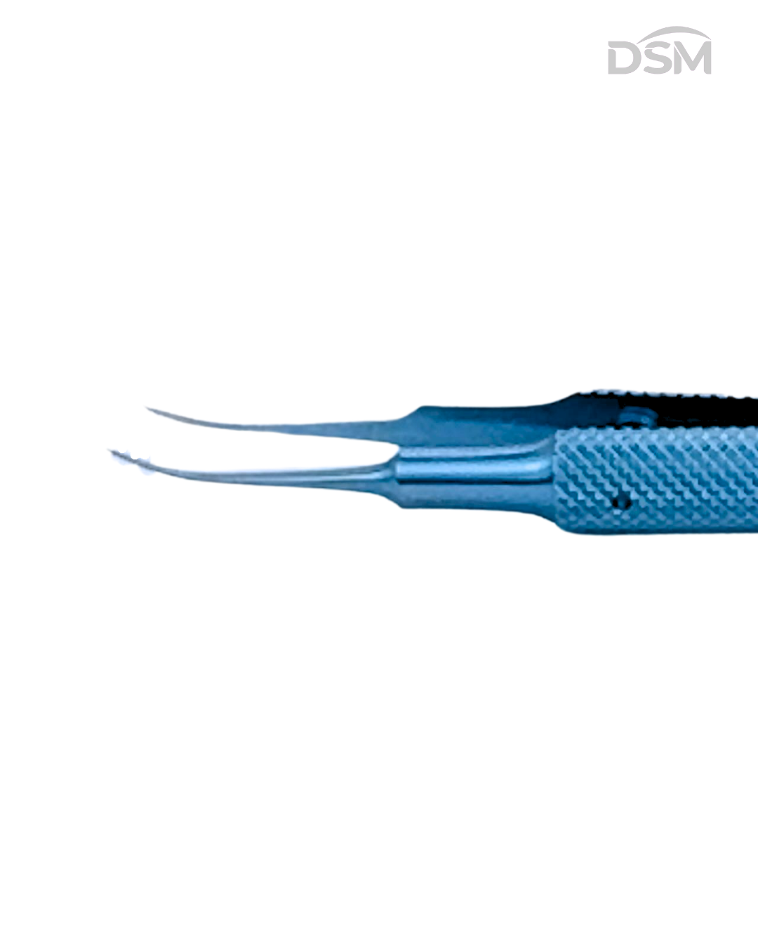 TF-083 0.12mm | 105mm Curved Toothe Forceps Pinzas de dientes curvos