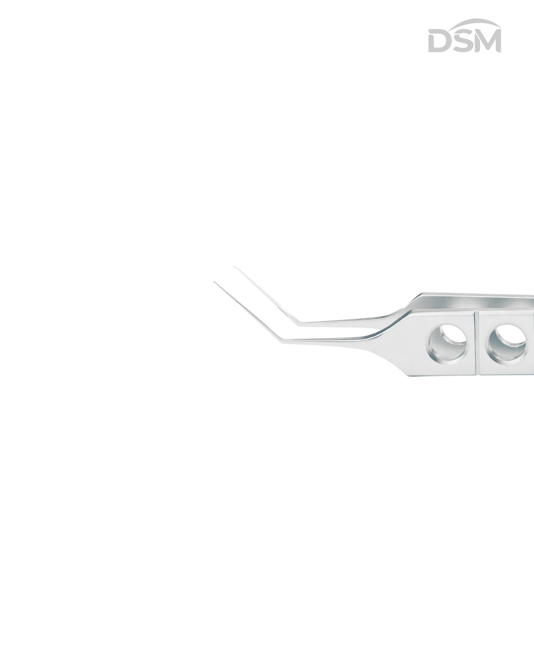 F-026 85mm|1.8mm MICS Capsulorhexis Forceps Pinza Capsulorrexis MICS Box of 4-Caja de 4