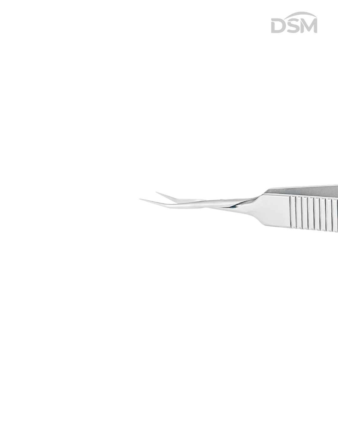 F-064 116mm Lenticule Extraction Forceps Pinza de Extracción de Lenticulo Box of 4-Caja de 4