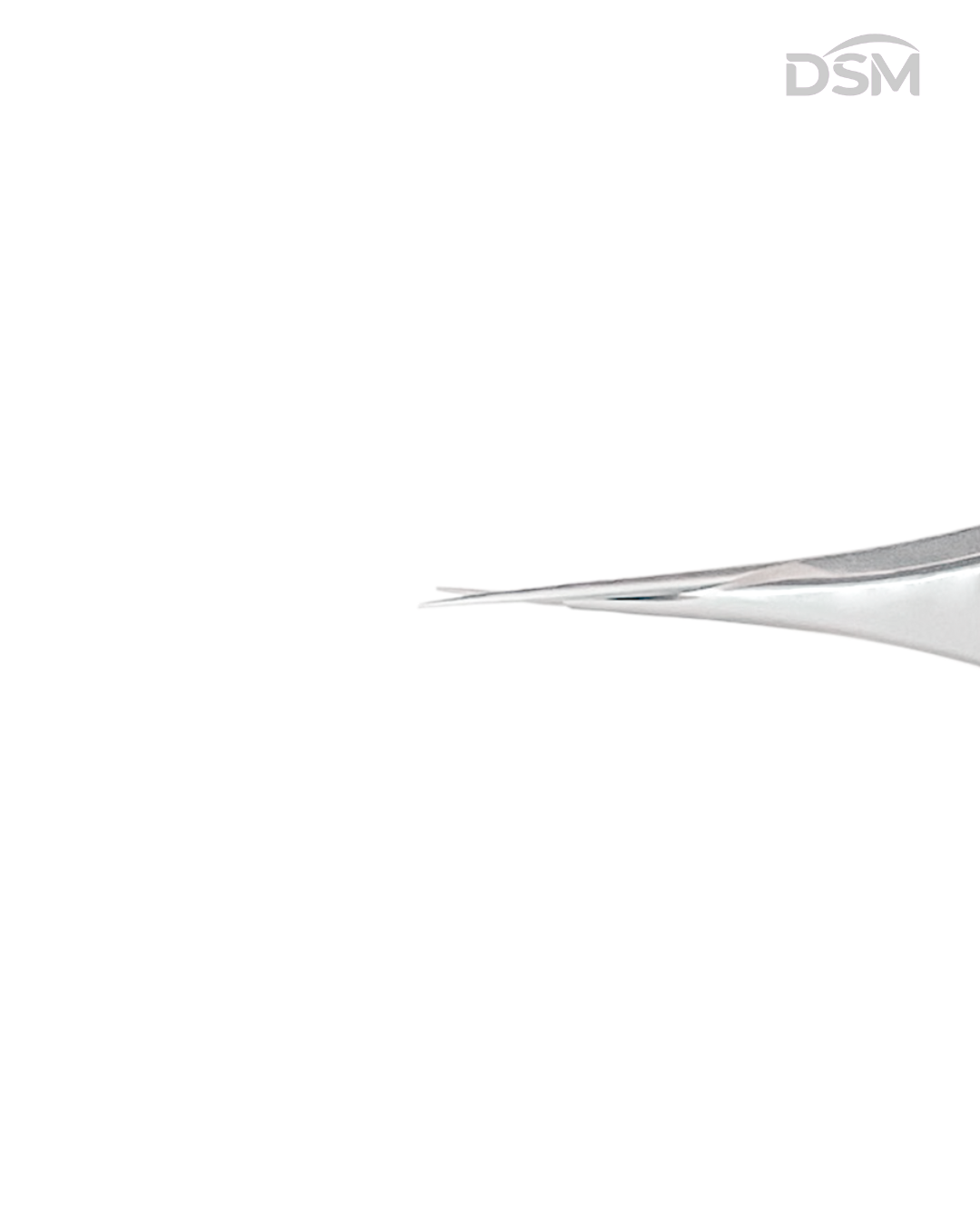 S-039 81mm Straight Vannas Scissors Tijeras de Vannas Rectas Box of 2-Caja de 2