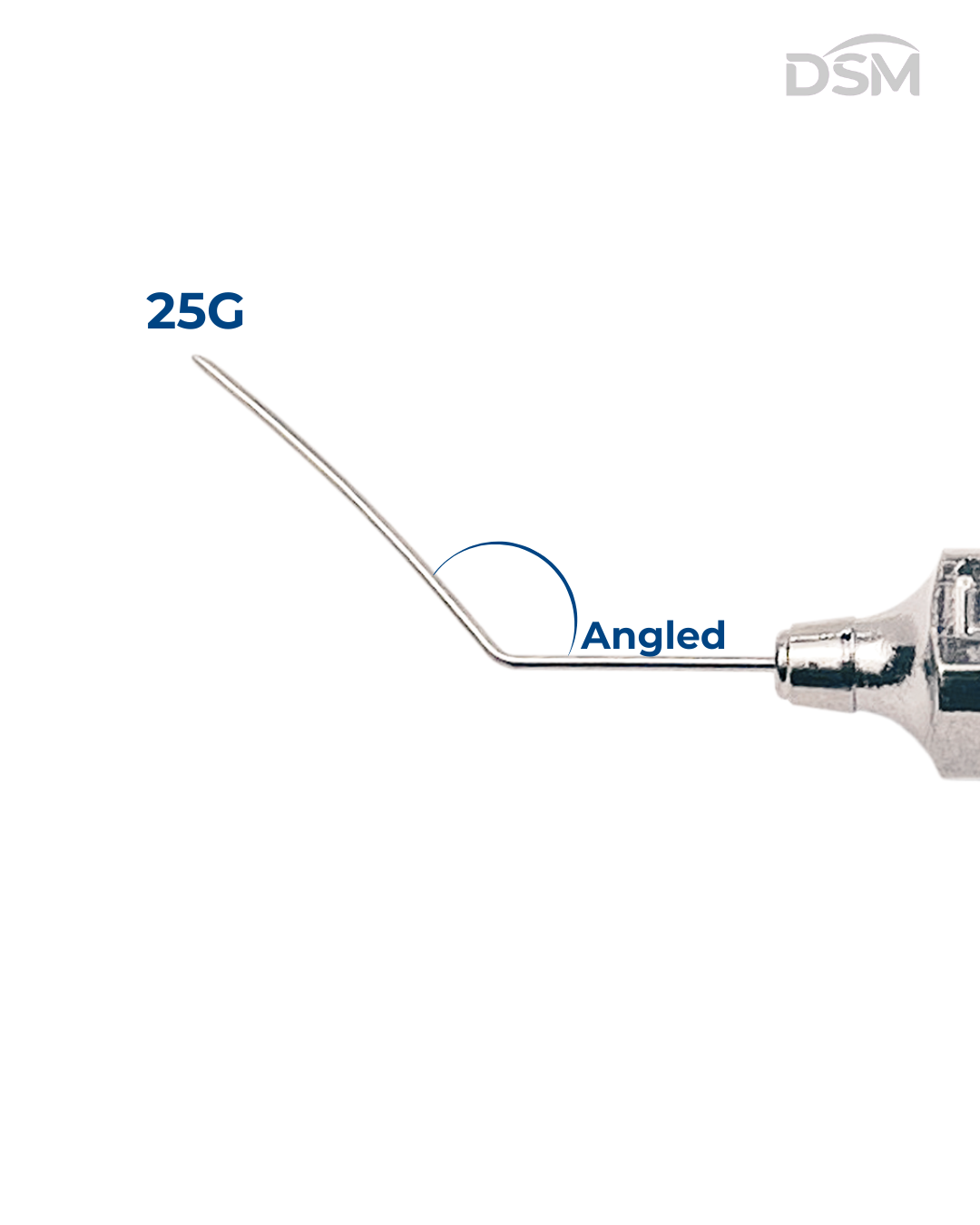 C-011 17 mm|25G LASIK Cannula Cánula LASIK Box of 6-Caja de 6