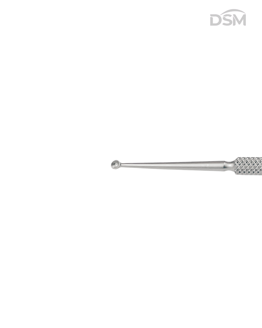 B-093 1.0mm | 2.0mm Double ended Curette Cureta con Extremo Doble Box of 3-Caja de 3