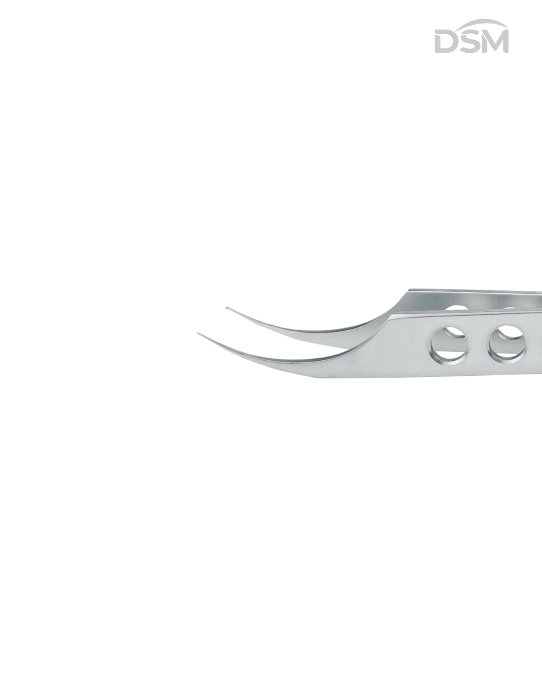 F-005 85mm|0.12mm Colibri Toothed Forceps Pinza Dentada Colibrí Box of 4-Caja de 4