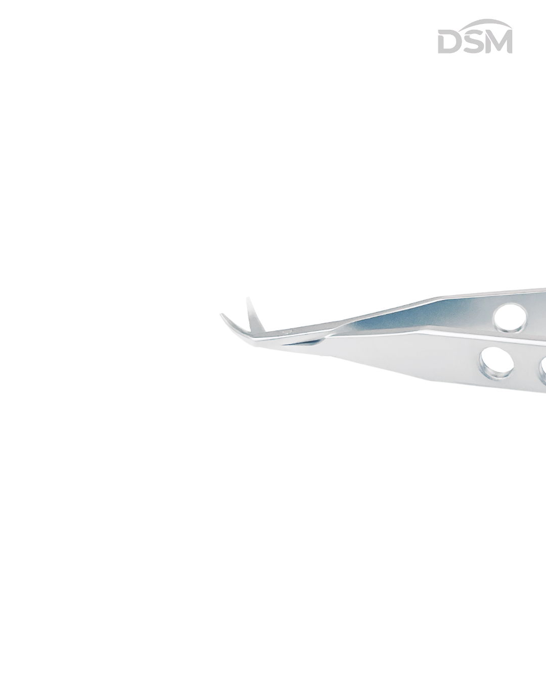 S-012 105mm Right Curved Castroviejo Scissors | Tijeras Castroviejo Curva Derecha Box of 2-Caja de 2