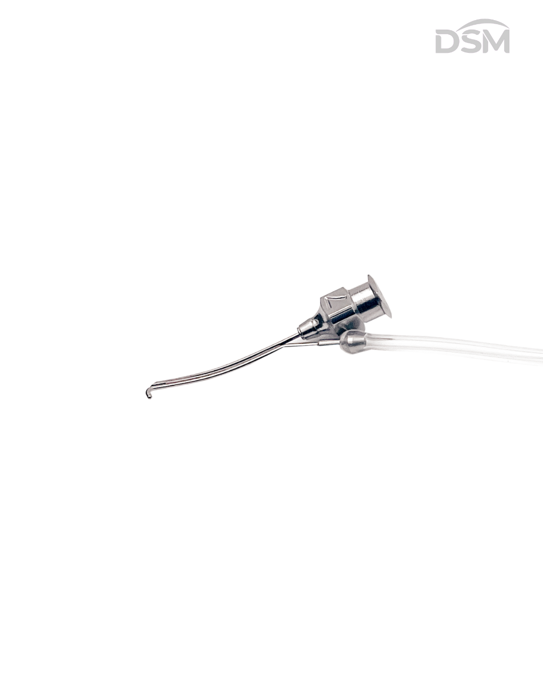 C-023 22G Irrigation–Aspiration Cannula Cánula de Irrigación–Aspiración Box of 4-Caja de 4