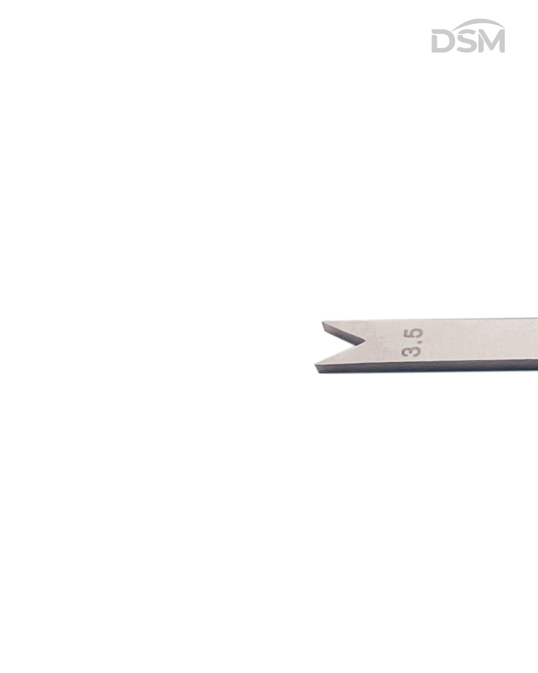 M-001 3.5mm/4.0mm Fixed Caliper Braunstein Caliper Fijo Braunstein Box of 5-Caja de 5