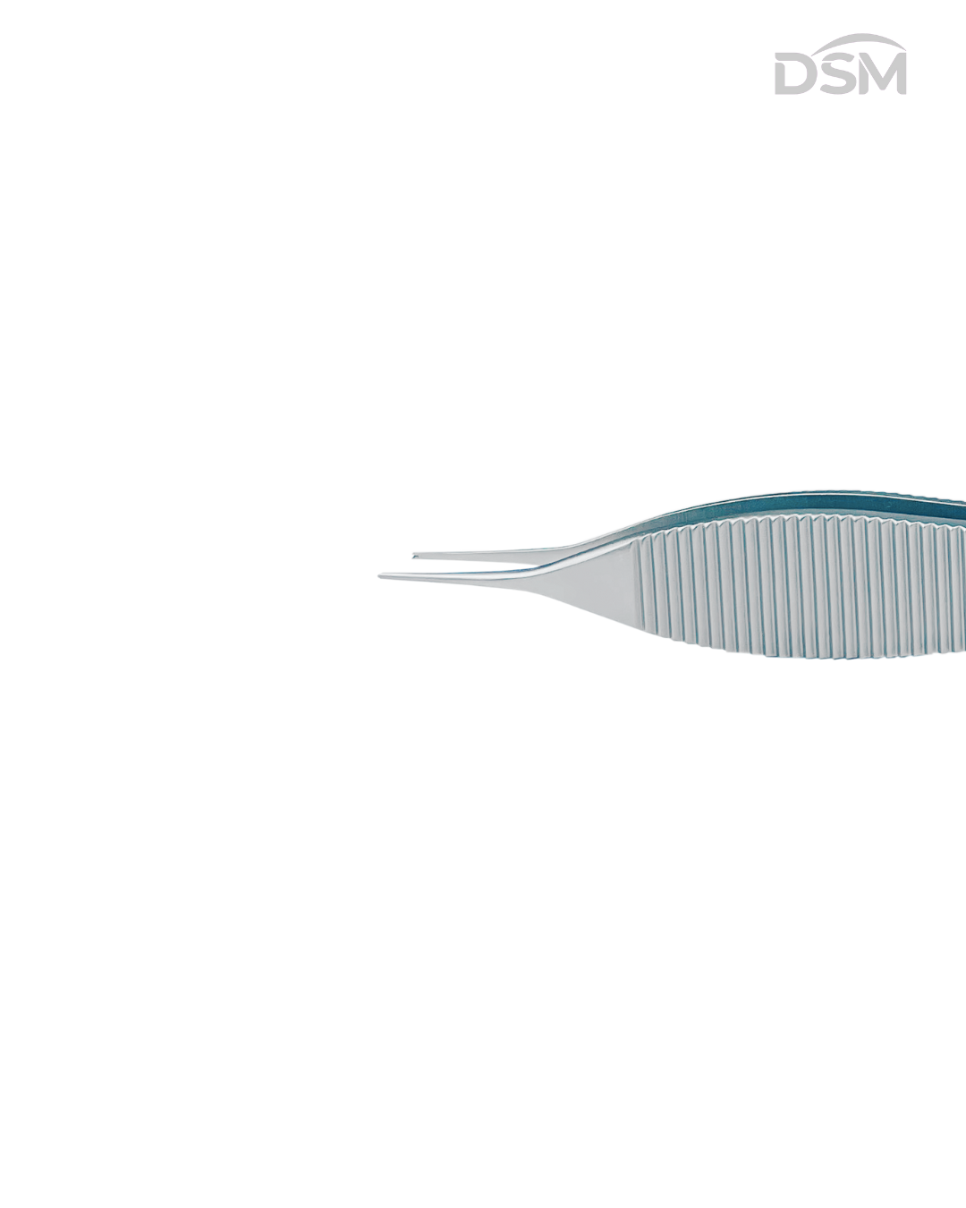 F-009 125mm|0.3mm Toothed Forceps Pinza Dentada Box of 4-Caja de 4