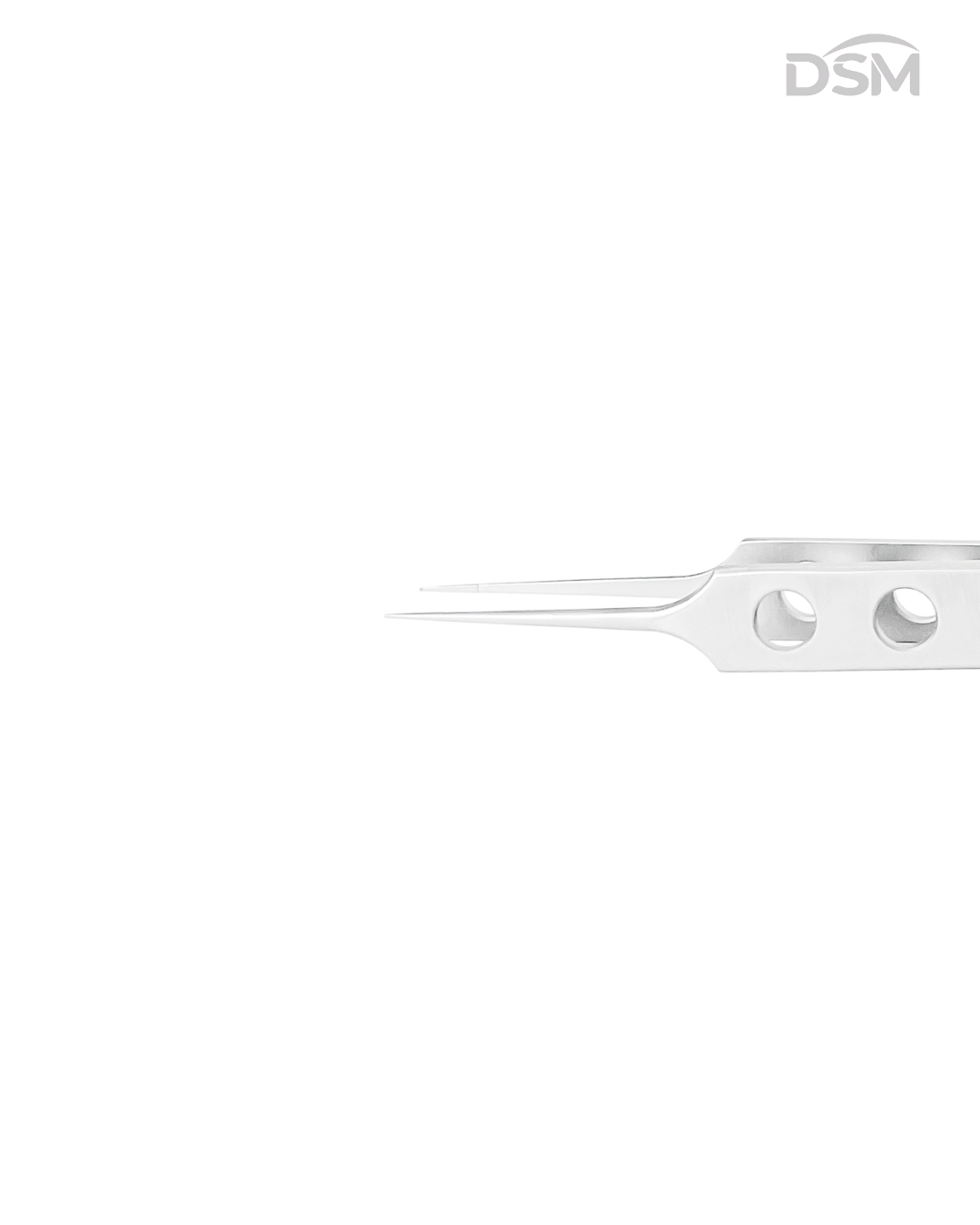 F-002 105mm|0.12mm Toothed Forceps Pinzas Dentadas Box of 4-Caja de 4