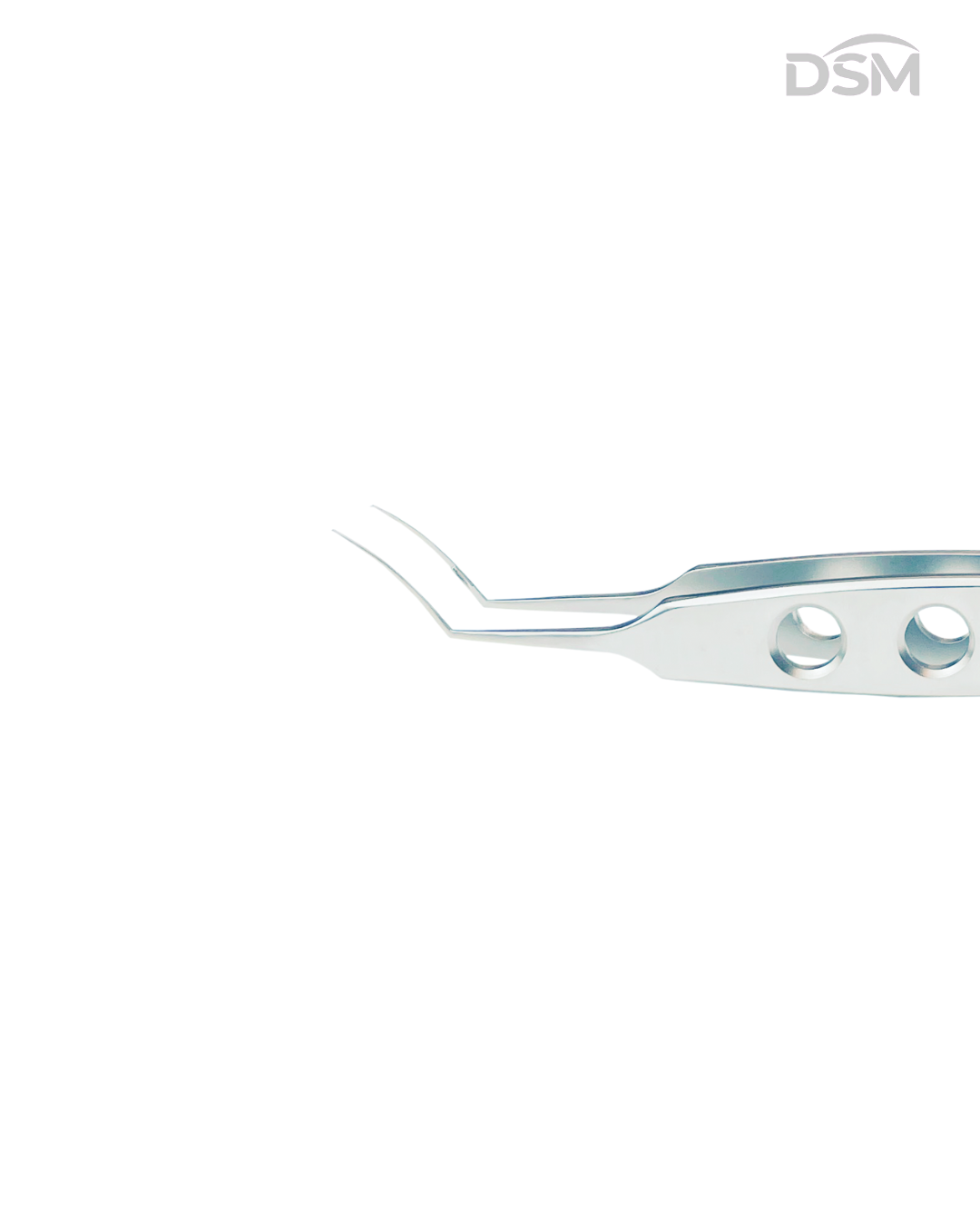 F-022 105mm|1.8mm MICS Capsulorhexis Forceps Pinza Capsulorrexis MICS Box of 4-Caja de 4