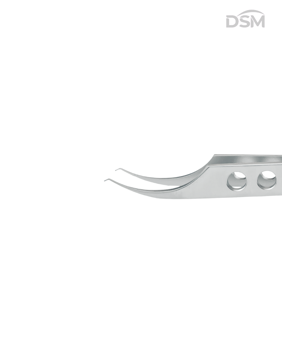 F-014 85mm|0.25mm Pierse-Colibri Corneal Forceps Pinza Corneal Pierse-Colibri Box of 4-Caja de 4