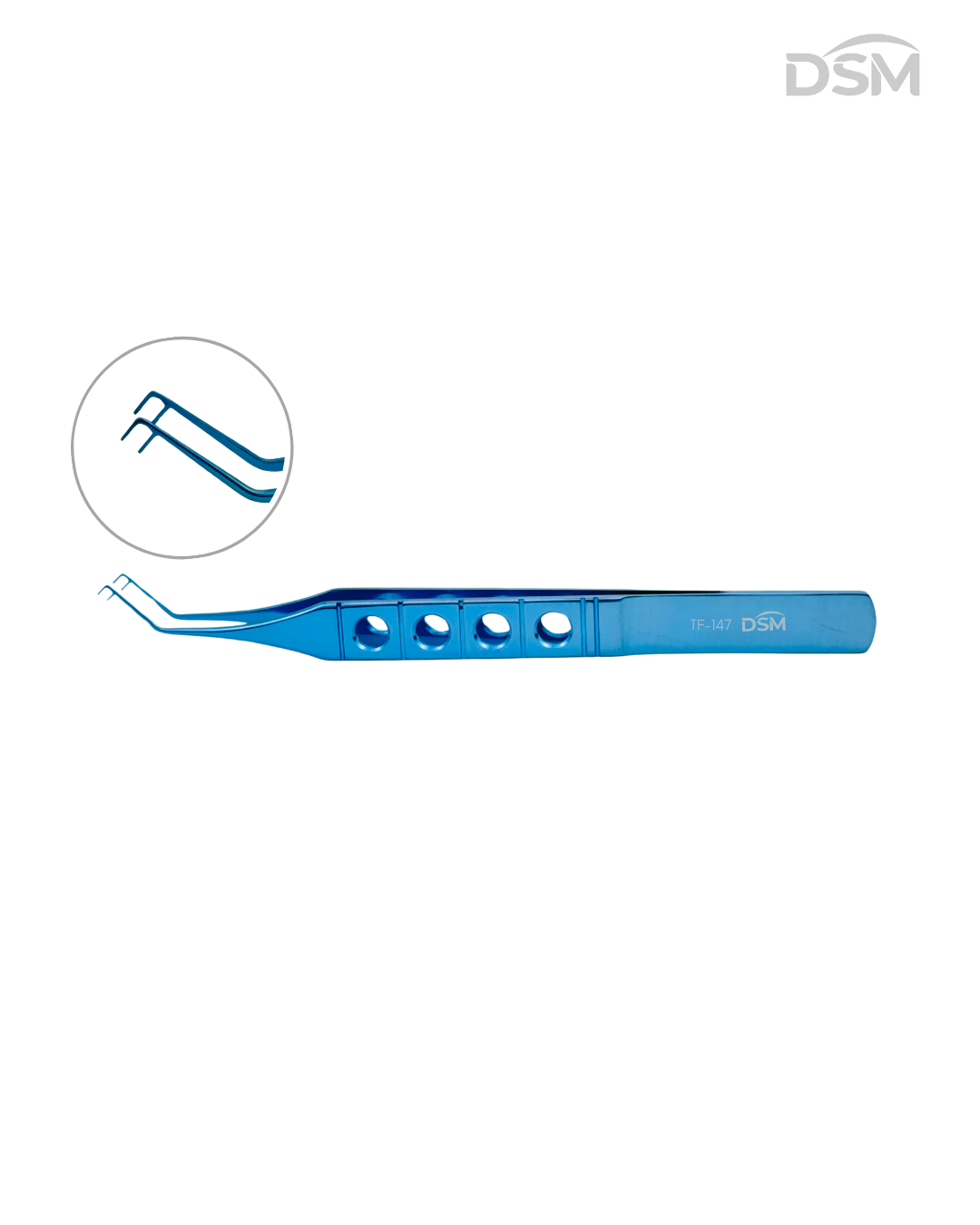 TF-150 0.12mm| 85mm Bonn Forceps Pinzas de Bonn
