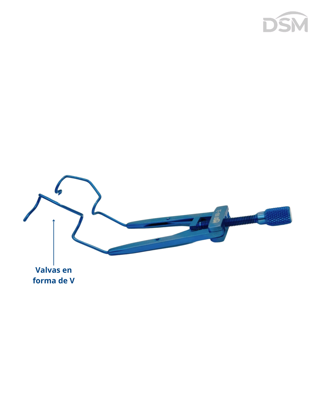 TE-050 65mm Adjustable Speculum V-shaped Wire Espéculo ajustable Valvas en forma de V