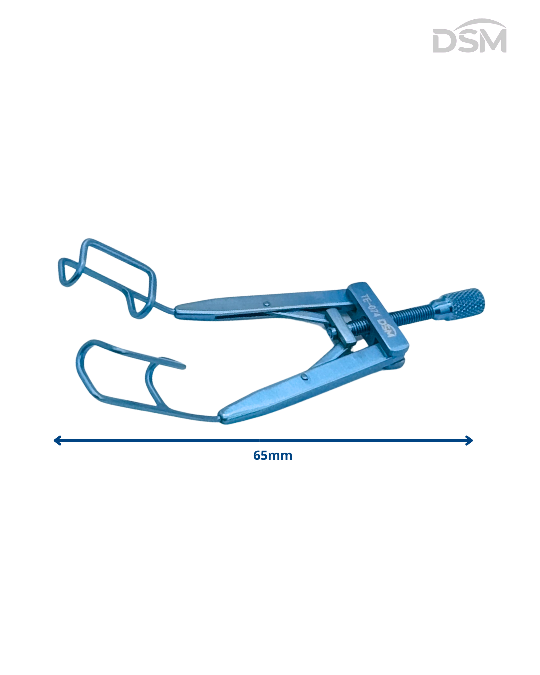 TE-074 13.5mm|65mm Adjustable Speculum Espéculo ajustable