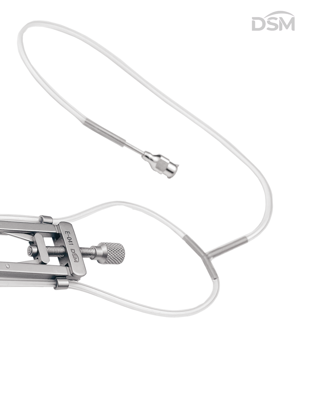E-041 78mm Lindstrom-chu Aspirating Adjustable Speculum Blefaróstato Ajustable por Aspiración Lindstrom-chu Box of 4-Caja de 4