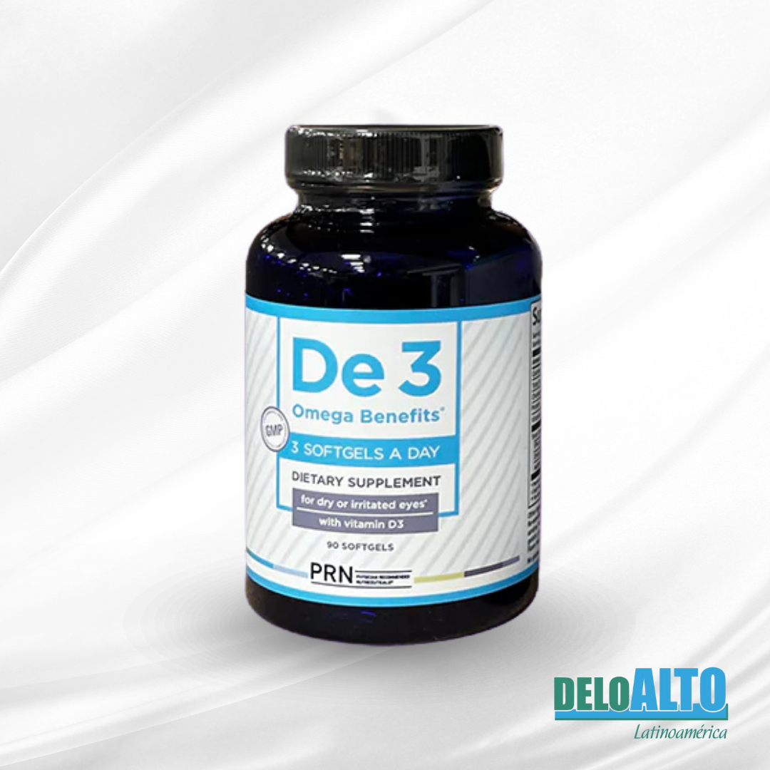 De3 Omega 3- 90|180|270 Soft Capsules Cápsulas blandas , free shipping (Envío Gratis)
