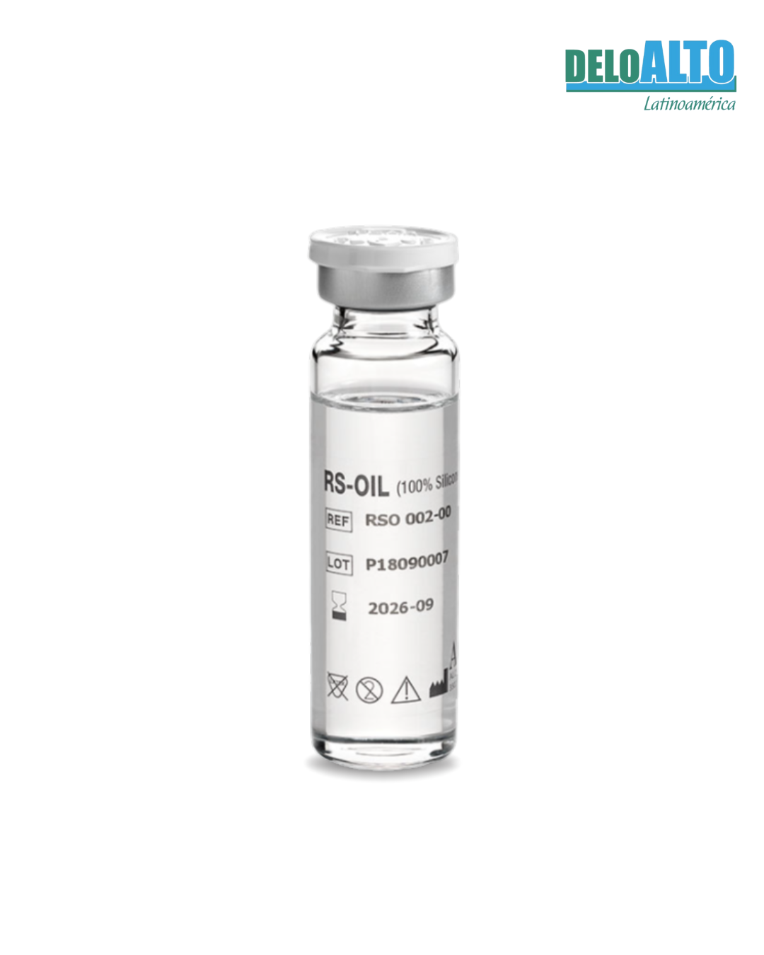 Aceite de Silicón Oftálmico 5000 cSt – Vial 10 ml