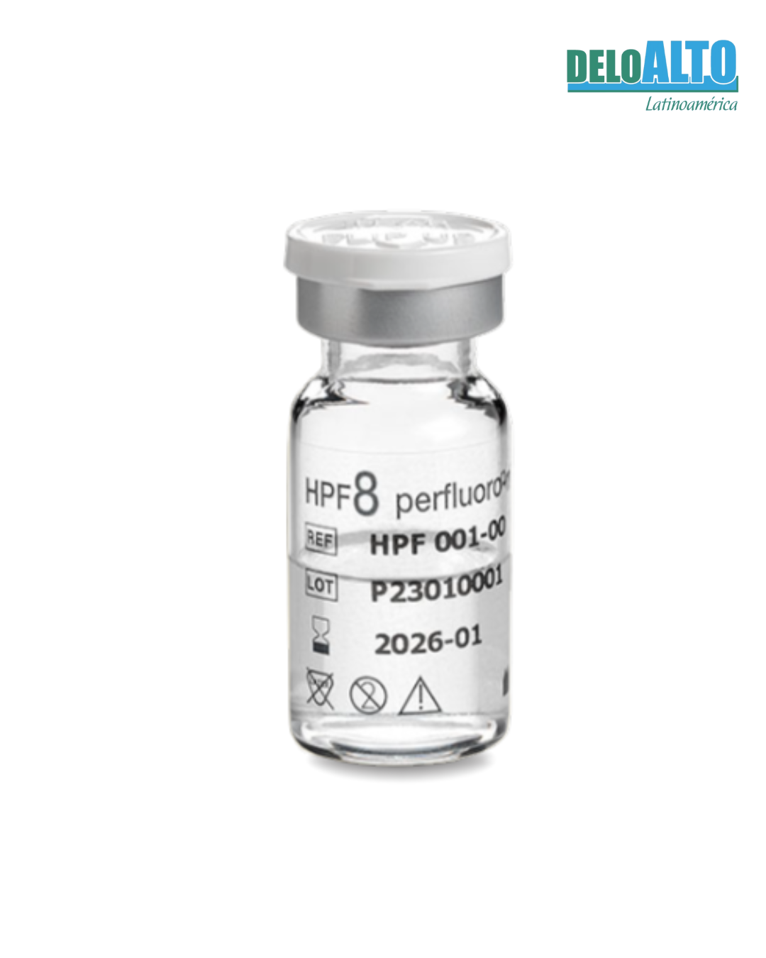 Perfluoro-n-Octano (PFO) 100% – Vial 5 ml | Uso en Vitrectomía (Retina)