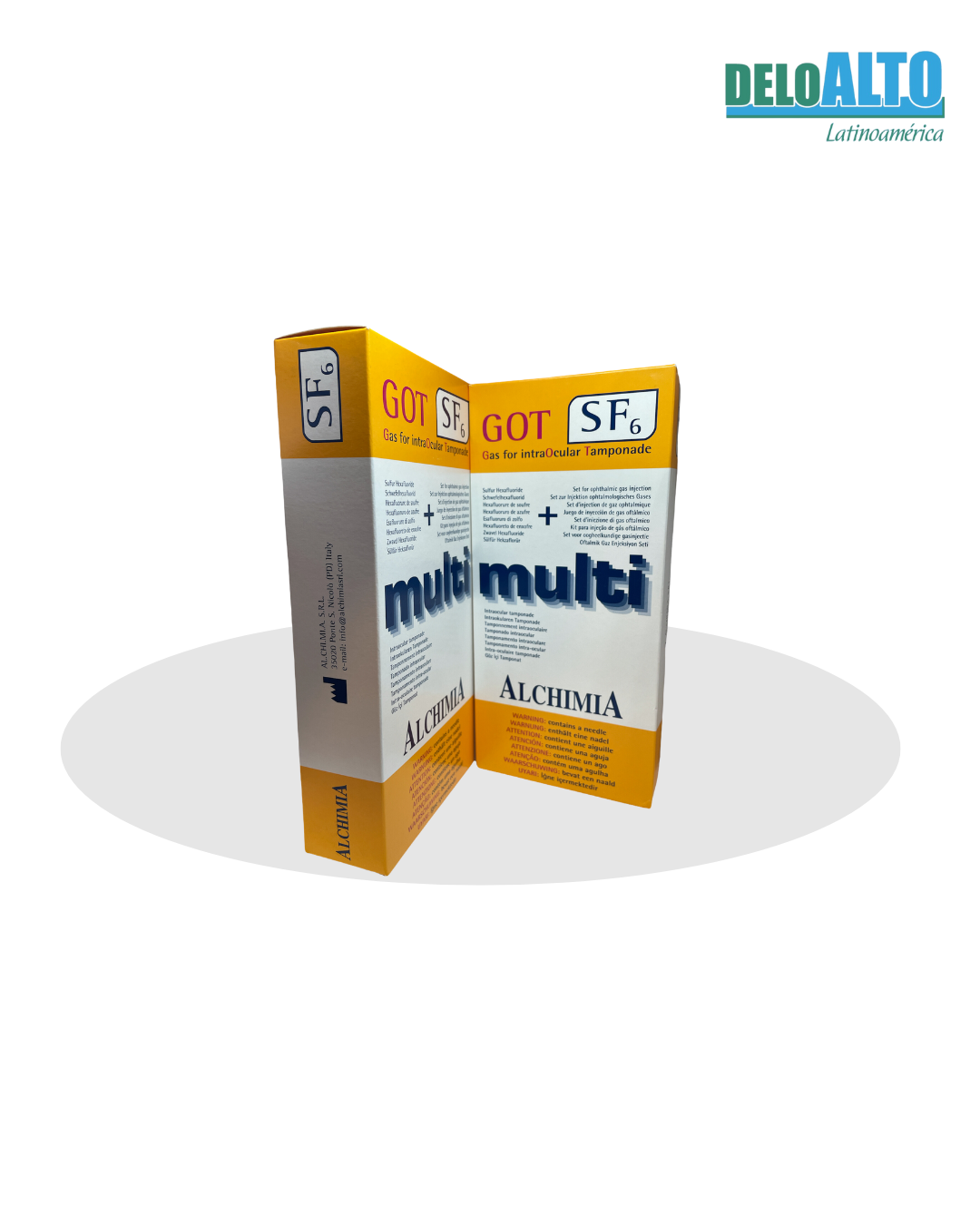 Gas Intraocular SF6 (Hexafluoruro de Azufre) – Taponamiento para Retina