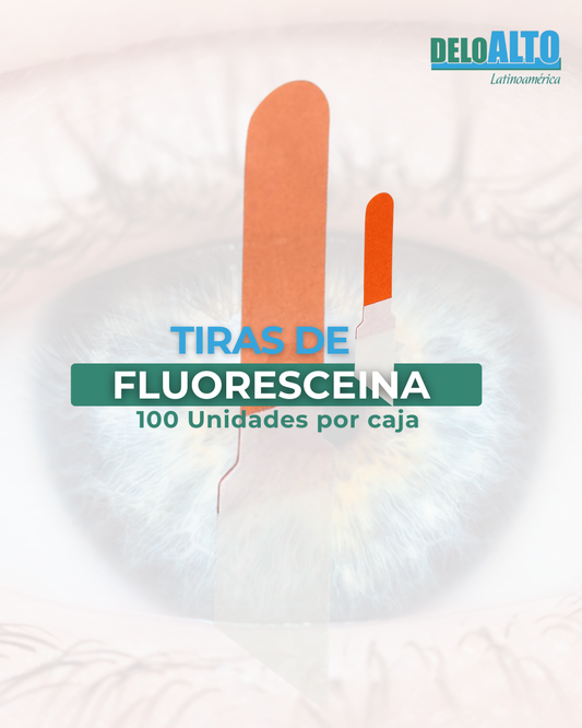 Tiras de Fluoresceína – Diagnóstico Ocular (Oftalmología)