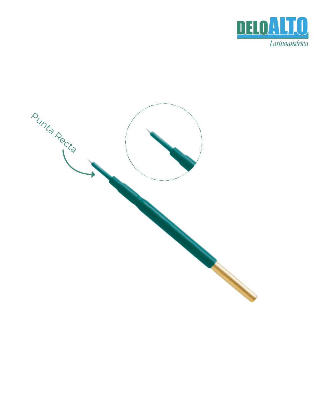 Aguja de Microdisección de Tungsteno - Punta Recta