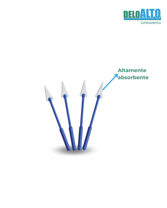 Micro Esponjas Estériles sin Pelusa (200 Lanzas por Caja)