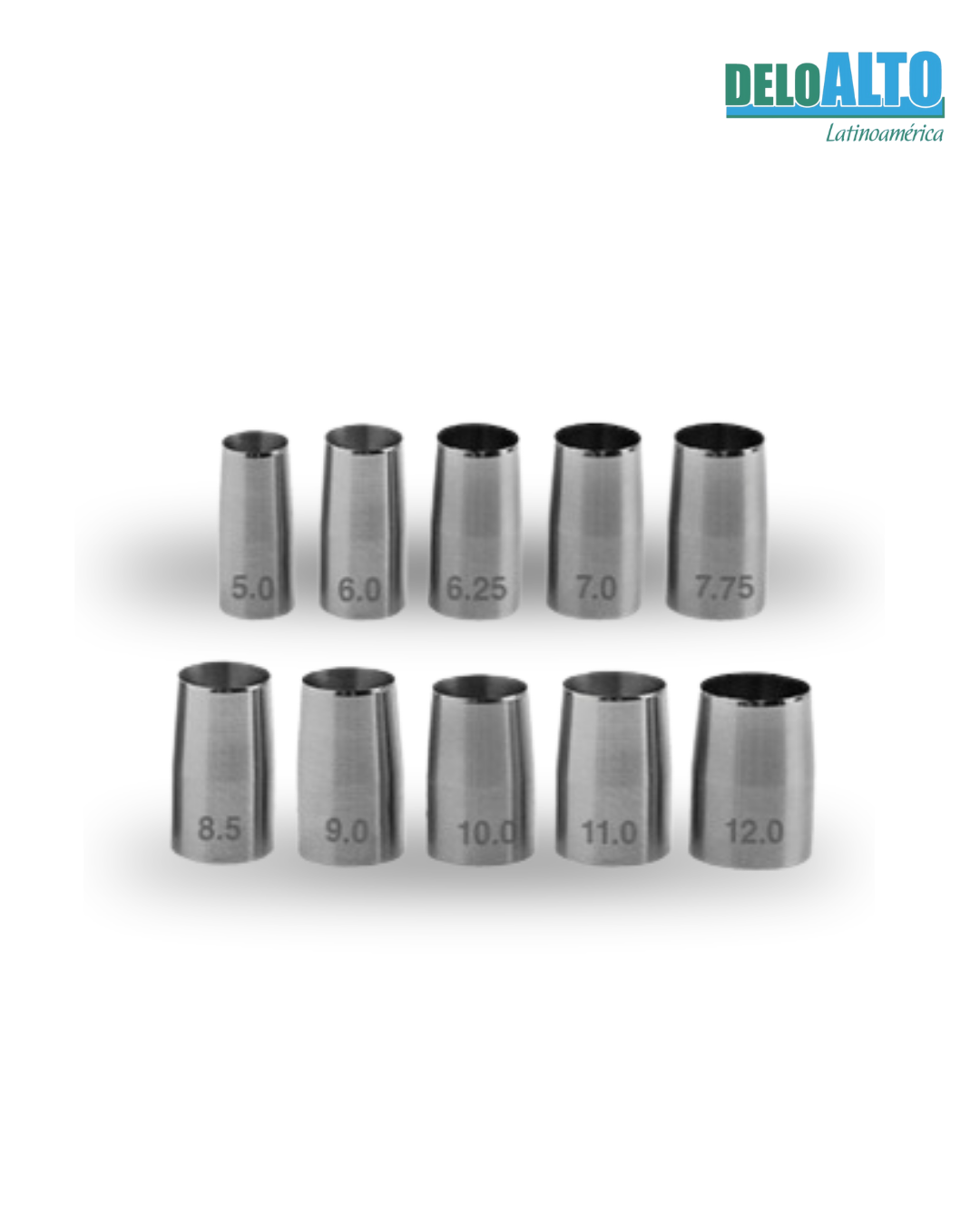 Trépano Largo para Córnea (Donante o Receptor) – Medidas 2.50 mm a 18.00 mm (1 unidad)