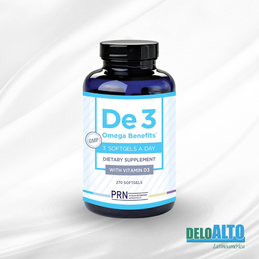 De3 Omega 3- 90|180|270 Cápsulas blandas , free shipping (Envío Gratis)