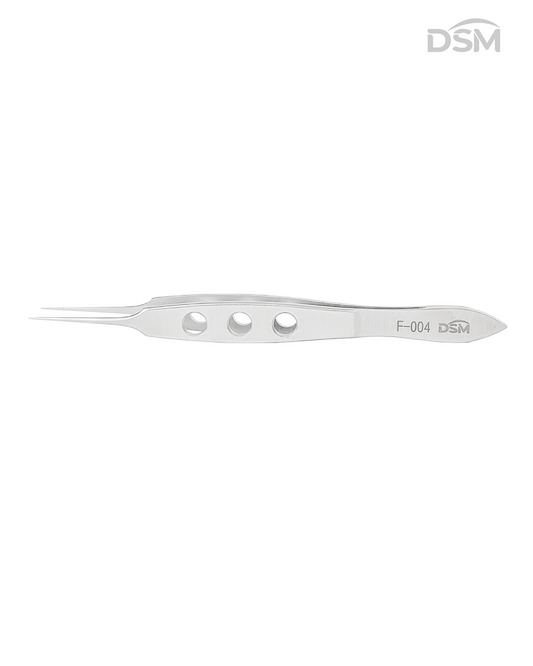 F-004  105mm|0.12mm Toothed Forceps           Pinzas Dentadas  Box of 4-Caja de 4