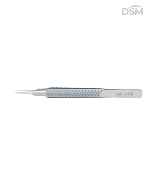 F-003  105 mm|0.12mm Toothed Forceps          Pinzas Dentada  Box of 4-Caja de 4